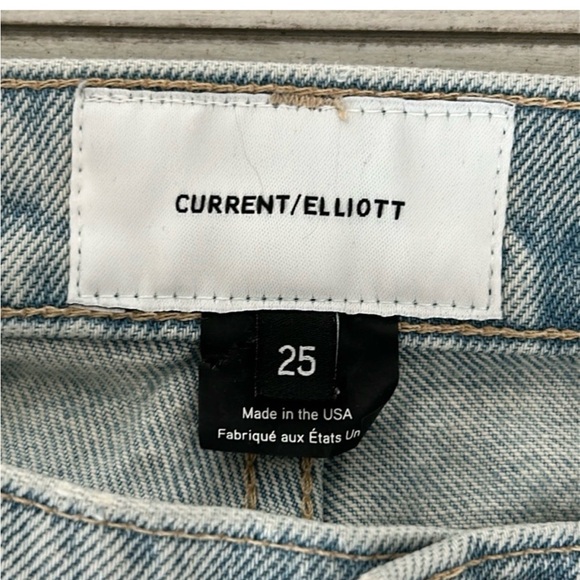 Current Elliott The Cropped Straight jeans - Picture 5 of 11